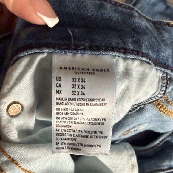 American Eagle Outfitters Men's Denim Slim Jeans - Picture 3 of 3